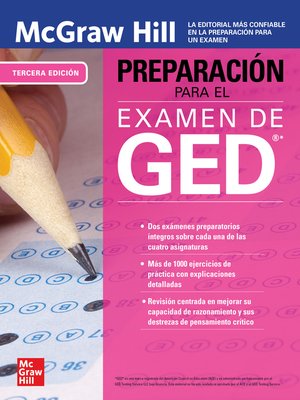 cover image of McGraw-Hill Education Preparacion para el Examen de GED, Tercera edicion